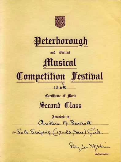 CMB sing cert 1968